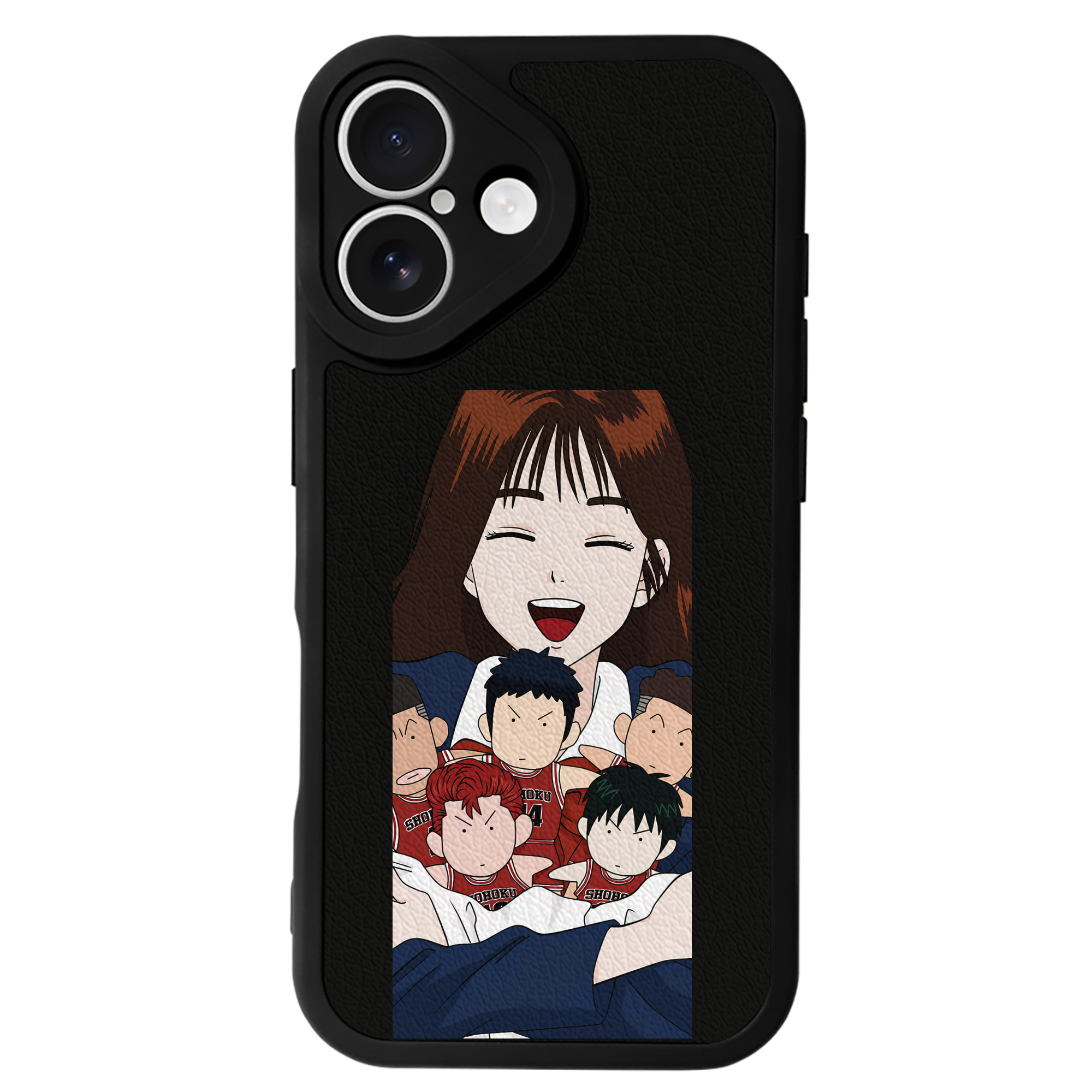 （画像用） SLAM DUNK／スラムダンク 【iPhone 16シリーズ対応】シリコンスマホケース（レザー調） 材質：シリコン